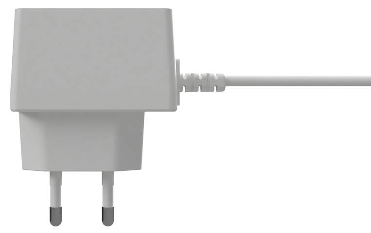 Strömadapter för WaterSensor+ Fäste